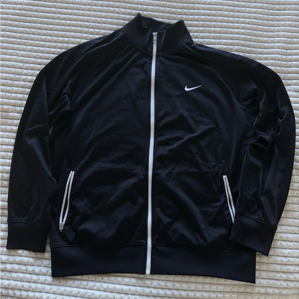 Nike Black Full-Zip Jacket – Size XL